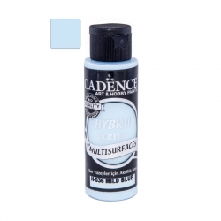 Cadence Farba hybrydowa matowa akrylowa ŁAGODNY NIEBIESKI 70ml / H-036